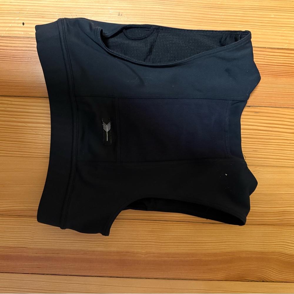 Oiselle Black Bra